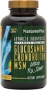 NaturesPlus Advanced Therapeutics Glucosamine/Chondroitin/MSM Ultra Rx Joint Tablets, Extended Delivery - 180 Tablets - High Potency Joint Support Supplement - Gluten-Free - 60 Servings
