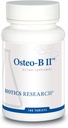 Biotics Research Osteo B II Optimal Bone Health Support, Healthy Aging, CaMg, Easy to Swallow Tablet, Purified Chondroitin Sulfates, 180 Tablets