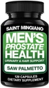 Suplemento de salud de la próstata de los hombres - 120 cápsulas de apoyo avanzado de la próstata para los hombres con Saw Palmetto, soportando la función urinaria y la salud del cabello – 3 meses de suministro de suplementos