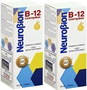 Neurobion Vitamin B12 Complex 16 Oz Liquid Citrus Flavor 2 Pack