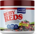 Ruby Reds ← Delicious Reds Powder Fruit & Vegetable Supplement with Potent Vitamins, Minerals, Enzymes, Herbs, Nutrients and Probiotics for General Health 11 oz. (30 Servings)
