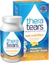 TheraTears 1200mg Omega 3 Suplemento para la Nutrición Ocular, Orgánica Triglicérida Pez Aceite y Vitamina E, 90 Cuenta