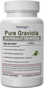 Laboratorios Superiores Graviola 1200mg, Antioxidante herbario pura natural no transgénico, Immune &amp; Respiratory Support, promueve la piel sana, el crecimiento celular " equilibrio de la humedad, el extracto de alta potencia, 120 cápsulas de veg