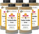 Trachea Soother Syrup 5PAK Hound Honey - Natural Herbal Remedy for Symptoms of Collapsed Trachea - Sabe bien - Fácil de administrar (5 fl oz/ea)
