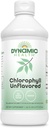 Dynamic Health Liquid Chlorophyll Unflavored 100 mg, Sodium Copper Chlorophyllins with Alfalfa and Mulberry Leaves, Plant Cleanse and Deodorizing, No Added Sugar, 16 Fl Oz