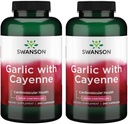 Ajo Swanson con Cayenne 200 cápsulas (2 Pack)