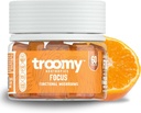 Troomy Lion's Mane Focus Gummies 60 cuenta - Tangerine natural y Passionfruit Flavor, Gelatin-Free, Gluten-Free, Vegetarian