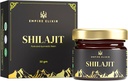 Shilajit Resin Puro Himalayan 20g Jar - por Empire Elixir High Potency Gold Grade for Men &amp; Women ← Natural Mineral Supplement TEN Energy Boost & Immune Support, 75% Fulvic Acid
