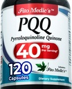 FITO MEDIC'S Lab ← pqqq Silencio120 Capsules tención40 mg  pqqq Suplemento permanente pqqq Suplemento 40 mg Silencio pyrroloquinoline Quinone ← Concentrate Extract Ultra high Absorption.