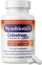 Symbiotics Colostrum 120ct Chewables Plus - Immunity Support for Adult &amp; Kids - Lactoferrin Supplement " Colostrum Protein - Supports Digestion " Gut - 25% lgG Anticuerpos, Gluten Free - Orange Creme