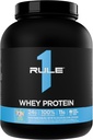 Rule 1 Whey Protein – 24g Fast-Acting Protein from All-Whey Sources with Naturally Occurring EAAs & BCAAs for Workout Recovery or Anytime Use (5 Pounds*, Fruity Cereal)