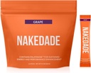Nakedade Grape – Performance Enhancing Sports Drink Powder - Electrolyte Powder – Sin GMOs o Sweeteners artificiales, sin gluten, sin soya, sin lácteos – 16 Sticks