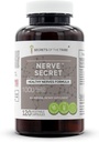Secretos de la tribu - Nerve Secret, Healthy Nerves Fórmula, Herbal Suplemento Blend (120 cápsulas)