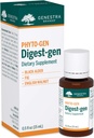 Genestra Brands Digest-gen TEN Black Alder, Fig, and English Walnut Herbal Supplement tención 0.5 fl. oz.