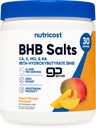 Nutricost BHB Salts Drink Mix (30 Servings, Peach Mango Flavored) (5G BHB Por Serving) - 0G Total Azúcares, Producto Vegetariano