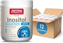 Fórmulas Jarrow Inositol 600 mg, Suplemento dietético para el apoyo a la salud celular, 8 oz Polvo, aproximadamente 378 Day Supply