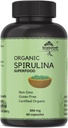 Cápsulas de pólvora de especia orgánica - Vitaminas " Minerales para la energía - Vegetariano, Gluten Free 100% Puro Superalimento para la salud óptima (120 cápsulas)