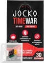 Jocko Fuel TIME WAR - Multivitamina para Hombres &amp; Mujeres. Suplemento NAD para el envejecimiento saludable, corazón, hueso, salud ocular. Vitaminas y Minerales Esenciales, apoya el alivio de estrés + niveles de energía - 30 días de suministro