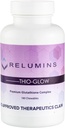 Relumins Labs Thio-Glow Complejo Sublingual de Glutathione con Biotina, VIT C &amp; E, Plus Grapeseed Polyphemols-330mg Gluta Por Serving – Highest Bioavailability – 4X More Effective Than Liposomal