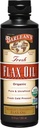 Barlean's Organic Flaxseed Oil Liquid, Cold Press Flax Seeds, 7,640mg ALA Omega 3 Fatty Acid Supplement for Healthy Hair, Skin, and Eyes, Vegan & Gluten Free, 12 oz