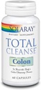 SOLARAY Colon de limpieza total - Fórmula de Colón potente y suave con Citrato de Magnesio, Quercetina, Elm resbaladizo, Senna, Cas Sagradacara, Aloe Vera, Garra de gato - Garantía de 60 días, 30 Servimientos