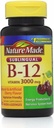 Nature Made Vitamina B-12 3000mcg, Sublingual Lozenges, Cherry 40 ea (Pack of 2)