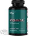 Vitamina C 1000mg - Suplemento de vitamina C de alta potencia para soporte diario de inmunidad con Rosa HIPS & Acerola Bioflavonoids - No GMO Verificado > Gratuito, 180 VegCaps.
