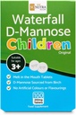 Waterfall D-Mannose Children Original TEN No Artificial Colores &amp; aromas TEN Vegan TEN 250mg Melt in the Mouth Tablets – 100 Cuenta