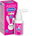 NAVEH PHARMA® CleanEars Baby ← Acción rápida Ear Wax Removal Spray  Breaks Down " Dissolves Earwax in Just 1 Treatment ← Clínicaly Proven to Be 300% Más Eficacia  durable Mineral Oil, Gentle limitadaSafe  1 OZ
