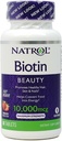 Biotin 10,000mcg Fast Dissolve, 60 Count (Pack of 4)