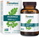 Himalaya Moringa - Herbal Superfood Antioxidantes Suplemento Apoyo Wellness, Vitalidad y Estrés Oxidativo - Vegan, No GMO, Gluten Gratis, 1000 mg, 60 cápsulas