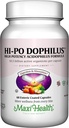 Maxi Health HI-PO Dophilus - High Potency Acidophilus Probiotics - 60 cápsulas - Kosher