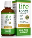 Lifetones Uric Acid Support - Joint Health for Men &amp; Women - Liquidación úrica líquida para la absorción alta - Detox herbal limpio para el confort conjunto - flexibilidad de boost - 3.38 fl oz
