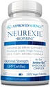 Neurexil de Ciencia Aprobada - Soporte Nootrópico Natural con DMAE - Mejorar la función cerebral, Sharpen Clarity, Boost Memory - L-Tyrosine, Ginkgo Biloba, Huperzine A, BioPerine - 60 cápsulas
