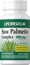 Lindberg Saw Palmetto Extract for Women and Men TEN 900 mg TENIDO 100 cápsulas TENIDO Suplemento Blend ANTE Serenoa Repens ANTE NO GMO, Gluten Free