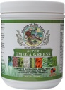 Super Omega Greens Suplemento completo de Superalimentos con Verdes, Verduras, Flax, Fibra, Antioxidantes, Enzimas, Probióticos, Vitamina C y Omega 3-7.9oz Polvo