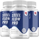 Steel Flow Pro Suplemento para Hombres – SteelFlowPro Advanced Energy Pills, SteelFlow Pro Suplementos Aún Flujo Pro para Hombres Suplemento de Salud, Reseñas (3 Pack - 180 cápsulas)