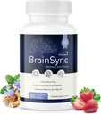 Suplemento probiótico BrainSync – apoya el equilibrio entre bienestar diario y cerebro – 3.6 millones de coronas – 30 tabletas dissolvables, 1 mes de suministro