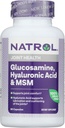 Natrol Glucosamina, Ácido Hialurónico y MSM, 90 cápsulas