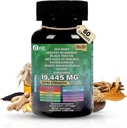 Sea Moss Capsules (Ginger) Silencio 60 Capsules ← Irish Moss con Black Seed Oil, Ashwagandha & Ginger  Seamoss Superfood for Energy, Immunity, Joint " Skin Health ← Vegan, Non-GMO Supplement