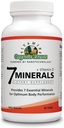 7 Minerales con vitamina D - 90 Tabletas - Rendimiento corporal óptimo - Suplemento dietético