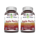 Fórmulas increíbles Apple Pectin 1400 mg Por Servir Suplemento Silencio Capsules Silencio No Gluten Libre Silencio Hecho en EE.UU. (120 Conde Silencio 2 Pack)