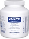 Pure Encapsulations Calcium Magnesium (Citrate/Malate) tención Suplemento para apoyar la salud ósea y cardiovascular* tención 180 Capsules