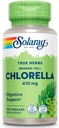 SOLARAY Broken Cell Chlorella 410 mg ← Nutrient-Rich Superfood w/Naturally Occurring Protein, Vitaminas, Minerales, Chlorophyll ← Non-GMO  100 VegCaps