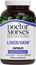 Doctor Morse's Liver/Skin Care Supplement - Natural Digestive System Health & Elimination Support - Naturopath Formulated - Milk Thistle Seed, Burdock, Bayberry, Dandelion Root - 90 cápsulas