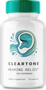 Cleartone Tinnitus Relief for Ringing Ears Capsules, Cleartone Ear Pills Supplement, Clear Tone Tinnitus Treatment, Calming Ear Ringinging Relief - Maximum Strength, Cleartone Reviews (60 cápsulas)
