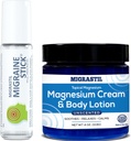 Migrastil Migraine Stick® y Topical Magnesium Cream & Body Lotion Bundle