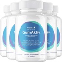 GumAktiv Oral Health Supplement – 3.5 Billion Probiotics, Supports Natural Oral Balance, Cleanses Mouth, Promotes Healthy Gums & Teeth, Non-GMO, Gluten-Free 30 Tablets, 6 Month Supply