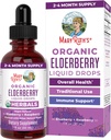 MaryRuth Organics Elderberry Syrup ← USDA Orgánica ← Sugar Free Immune Support Supplement for Adults &amp; Kids, Ages 1 ← Vegan, Non-GMO, Immune Boosters, Clean Label Project Verified ← 1 Fl Oz