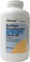 Rising Pharma - Bicarbonato de sodio 650mg - Ácido usado para la indigestión de ácido, acidez, picazón de estómago - 1000 Cuadros